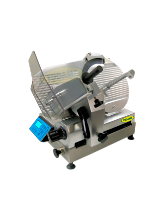 Rebanadora de fiambres automática digital con engranaje disco 350mm TREVI
