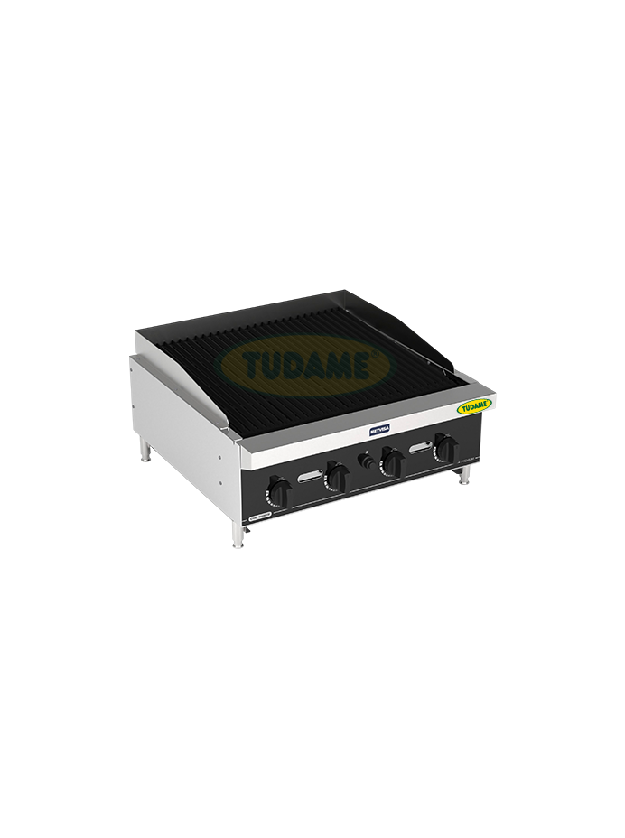Parrillera grill a gas HEAVY DUTY 60cm/ 24" METVISA