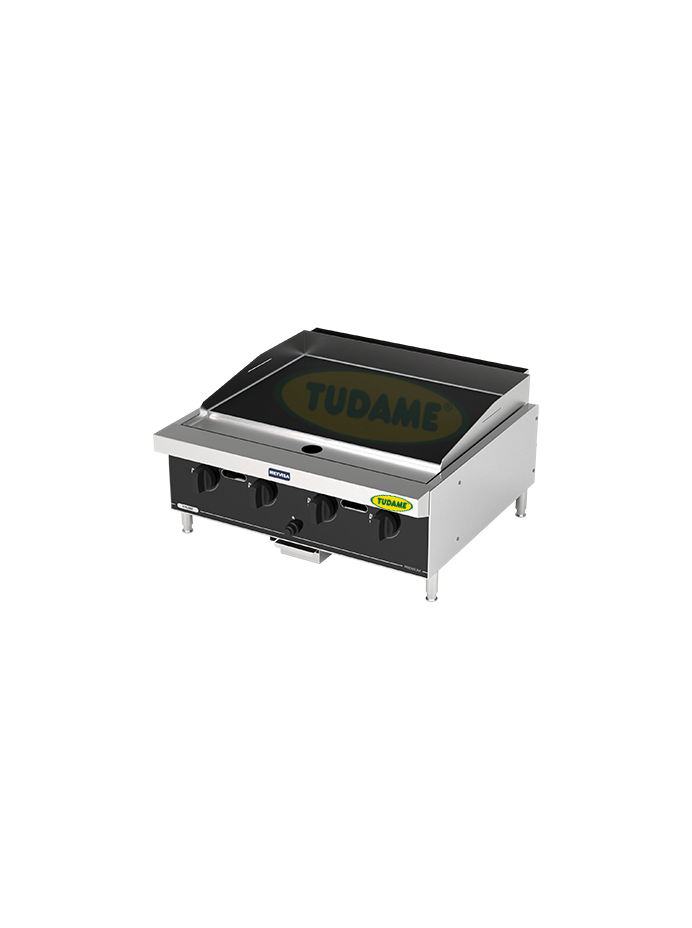 Plancha a gas HEAVY DUTY 60cm/ 24" METVISA - Image 2