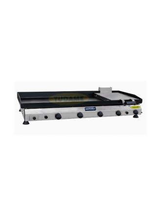 Plancha a gas con prensador 120cm METVISA