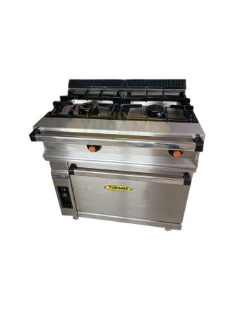 Cocina 2 hornillas con horno a gas REPAGAS