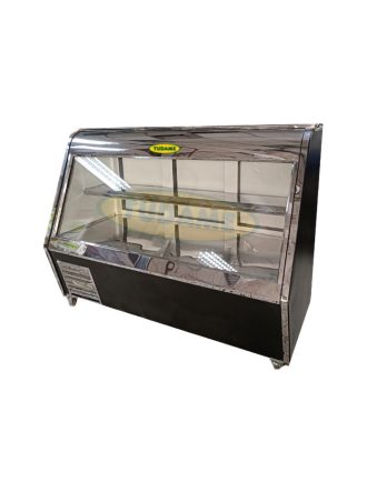 Mostrador Carnicero 2,10 Acero Inox brillante ✅