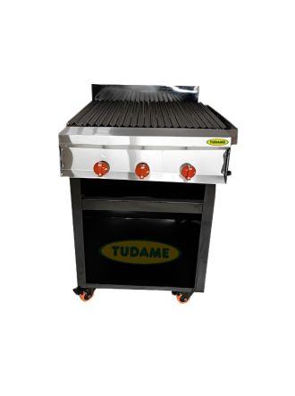 Parrillera de pedestal grill a gas