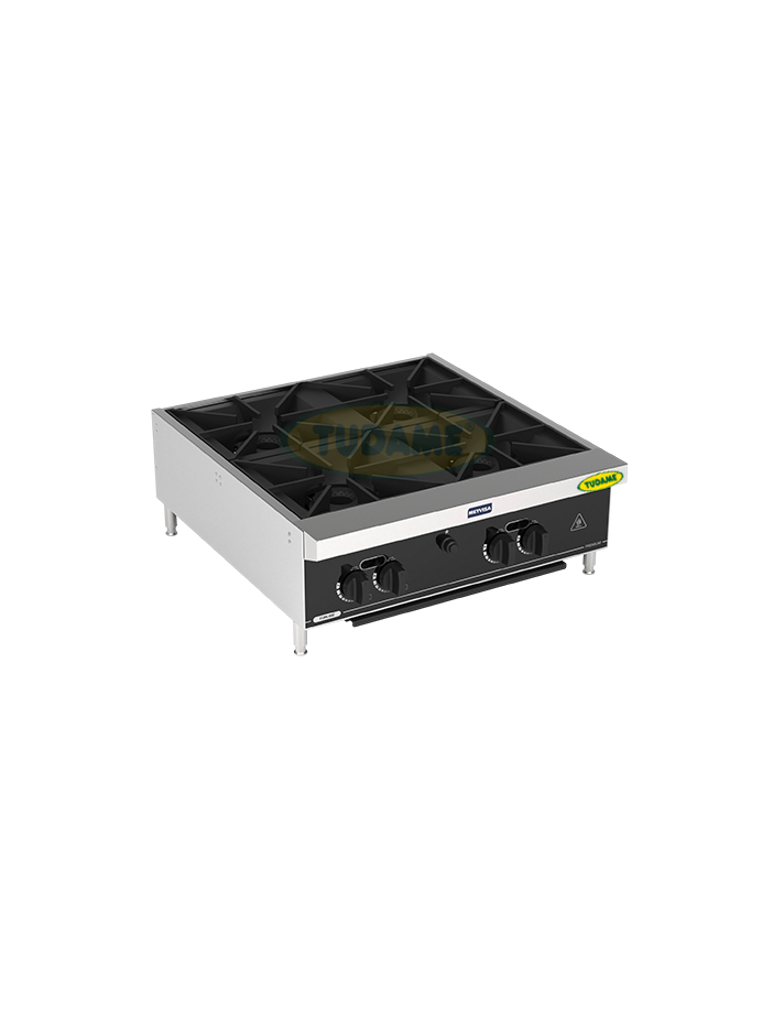 Cocina a gas HEAVY DUTY 60cm/ 24" METVISA