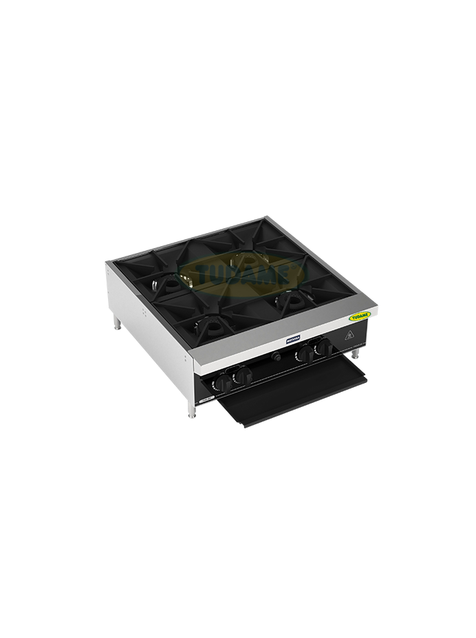 Cocina a gas HEAVY DUTY 60cm/ 24" METVISA - Image 3