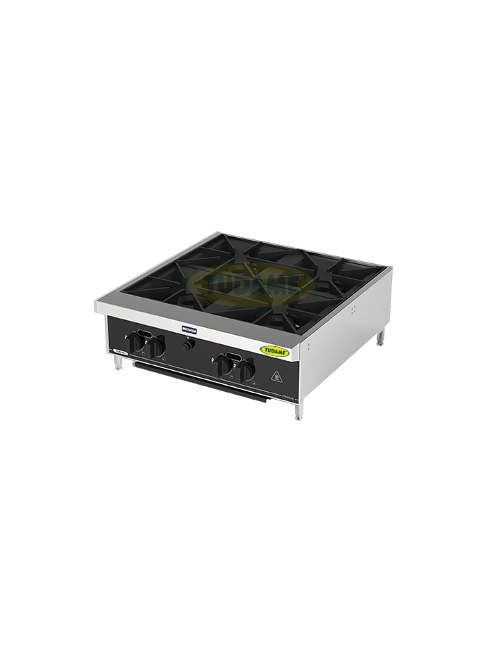 Cocina a gas HEAVY DUTY 60cm/ 24" METVISA - Image 2