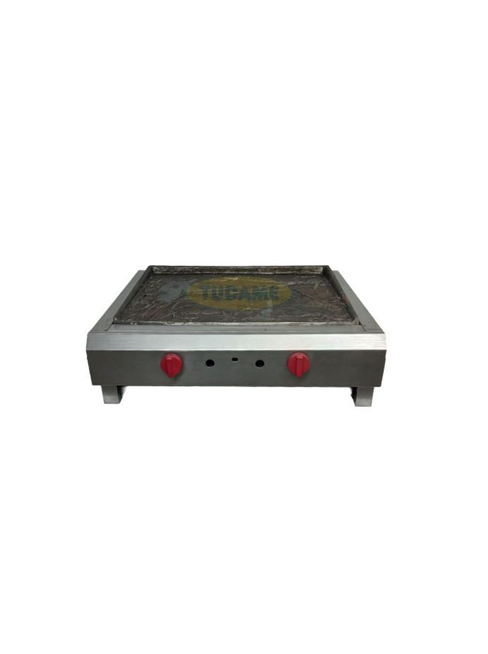Plancha a gas lisa