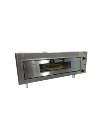 Horno de Pizza eléctrico Acero inoxidable + galvaniz pint