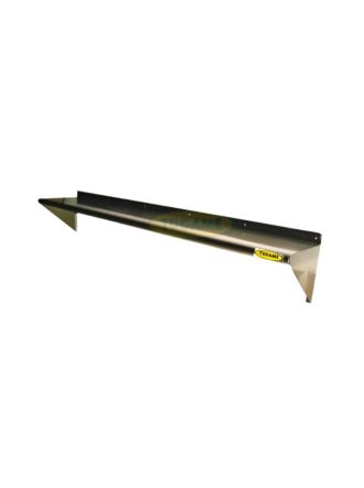 Repisa de pared en acero inox 1,80 metros 430