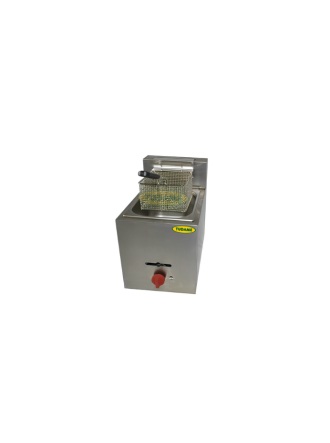 Freidor a gas 6 litros en acero inoxidable 430