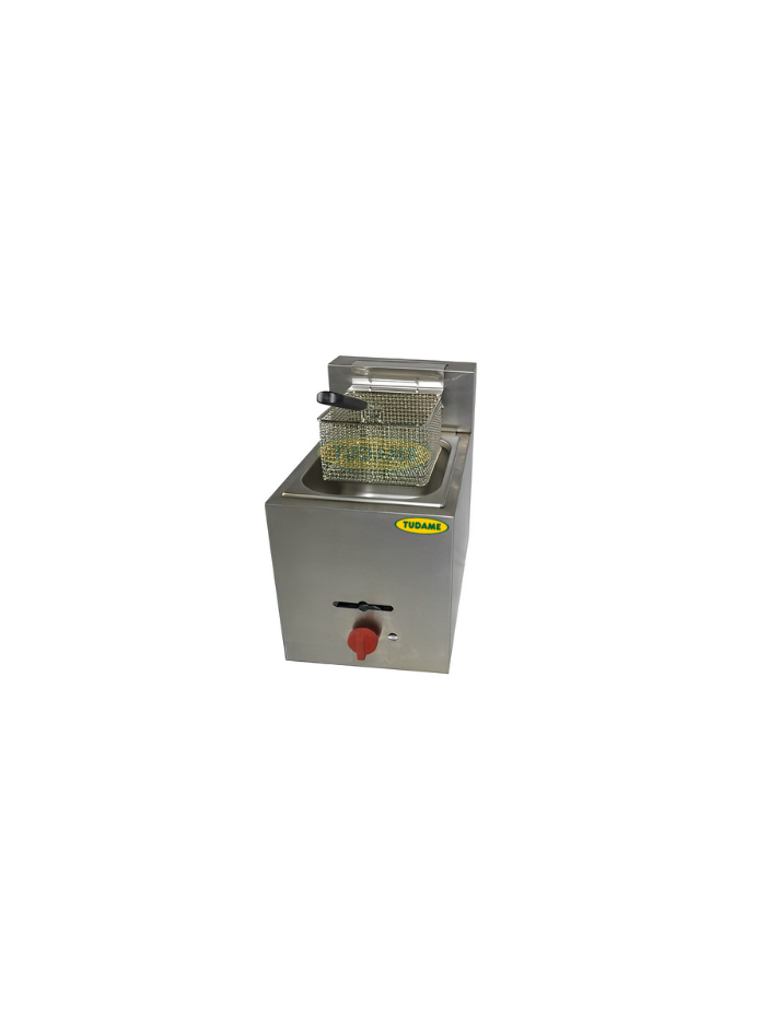 Freidor a gas 6 litros en acero inoxidable 430