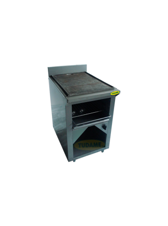 Plancha mediana con gratinador 430