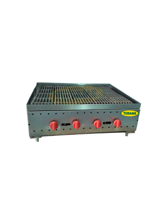 Parrillera reversible en galvanizado pintado