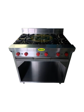 Cocina 6 hornillas y gabinete 430