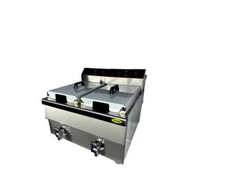 Freidora eléctrica capacidad 8+8lts 220v
