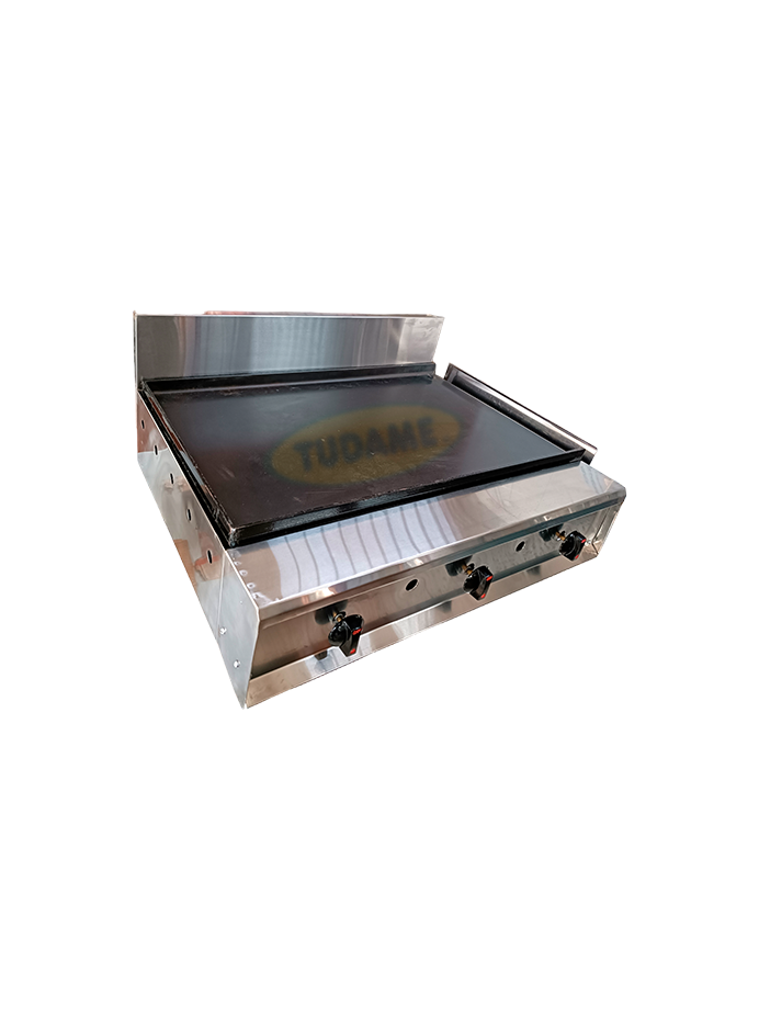Plancha a gas de mesa 80cm
