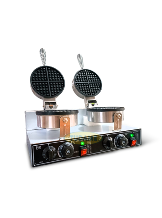 Waflera eléctrica 2 moldes