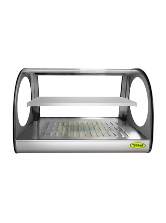 Calentador Eléctrico Vidrio Curvo 90cm