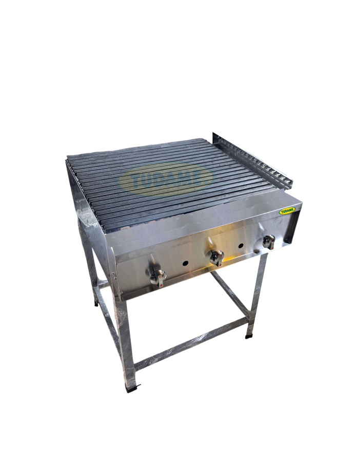 Parrillera de pedestal grill a gas