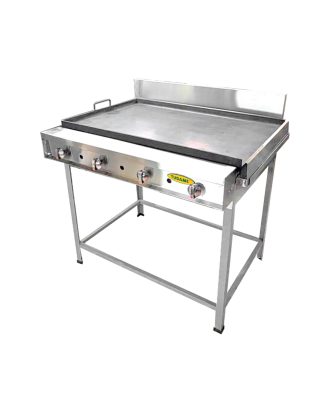 Plancha a gas de pedestal 100 cm