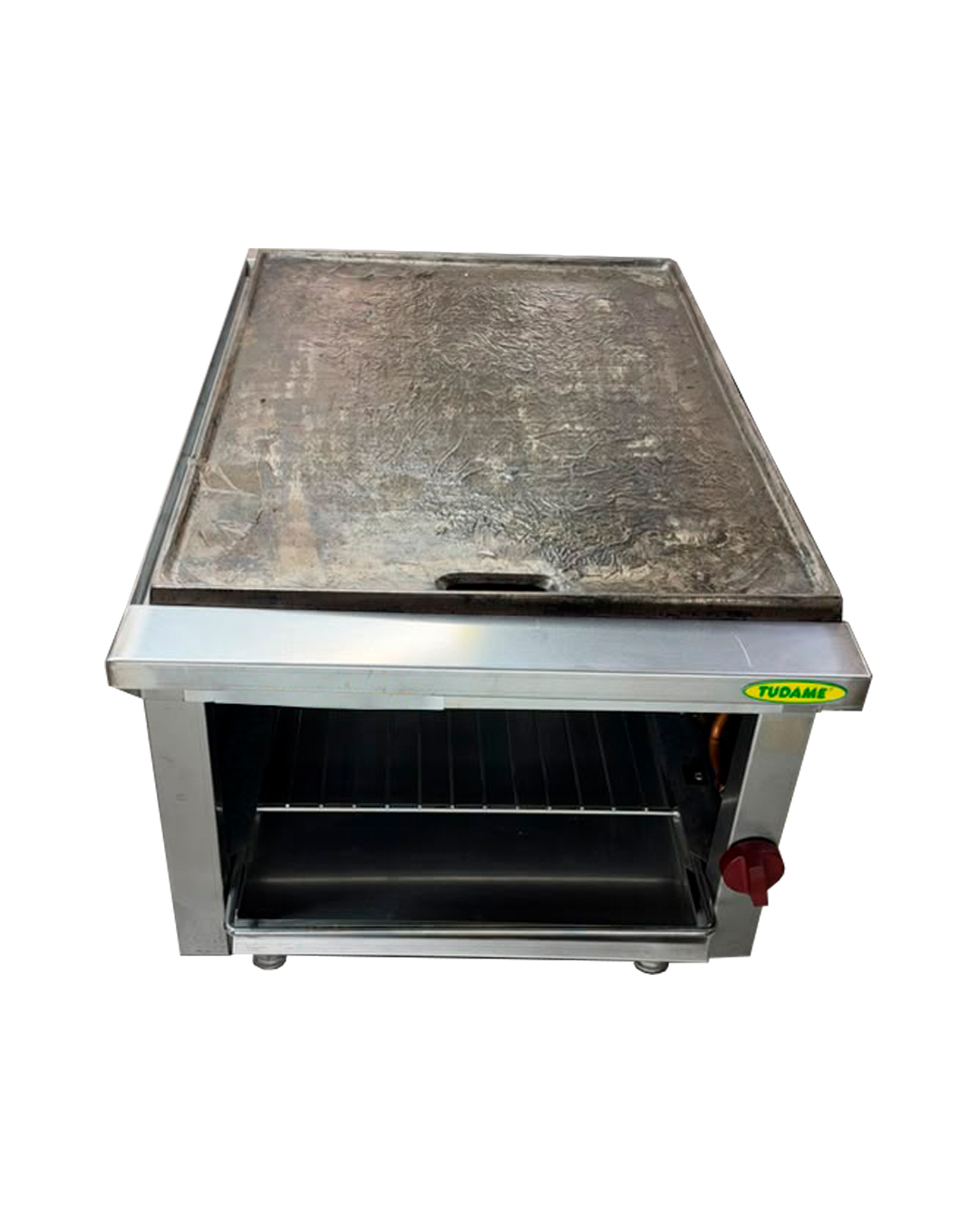 Plancha con gratinador en acero inox - Image 2